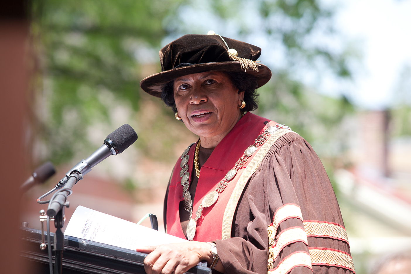 Portait of Brown University President Emerita Dr. Ruth J. Simmons
