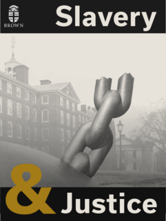 Cover of First Readings: Brown University’s Slavery and Justice Report